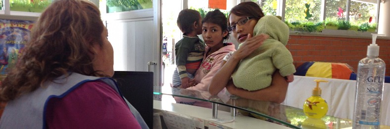 Guarderias para los hijos de padres trabajadores en Centro Comunitario Juan Diego